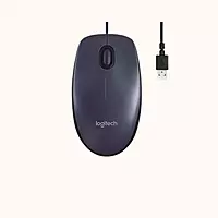 Refurbished Logitech Wired USB Mouse (M100R)
