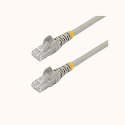 Refurbished MX UTP CAT 6 PATCH CORD GREY - 1 MTR