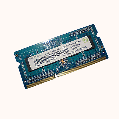 Refurbished RAMAXEL Laptop RAM DDR3 2GB