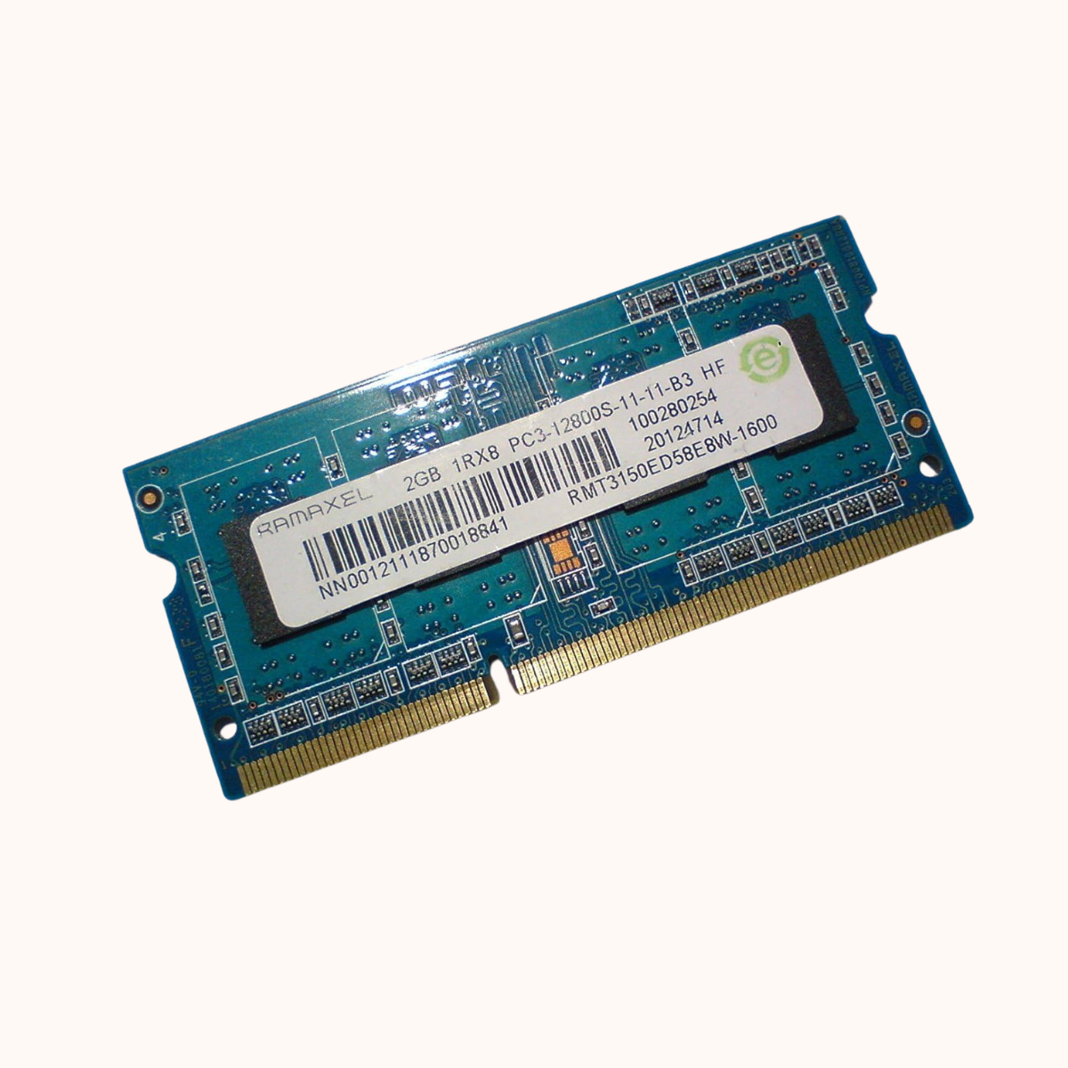 Refurbished RAMAXEL Laptop RAM DDR3 2GB