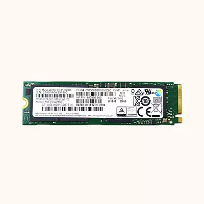 Refurbished SAMSUNG SSD PM961 M.2 2280 PCI-Express 3.0 x4 NVMe 256GB (MZ-VLW2560)