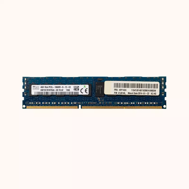 Refurbished SK Hynix Server RAM 4GB DDR3L ECC
