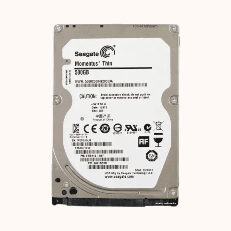 Refurbished Seagate Hard Drive 500GB (1KJ152-034)