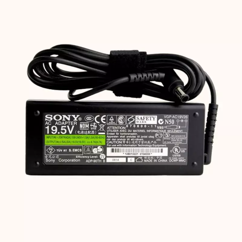 Refurbished Sony 90W AC Adapter Charger 19.5V 4.74A ADP-90TH B VGP-AC19V20