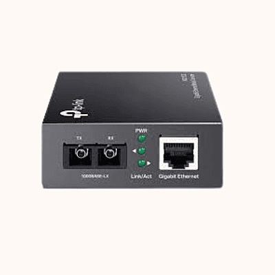 TP-Link Gigabit SFP to RJ45 Fiber Media Converter (MC210CS)Refurbished - Buy Online India