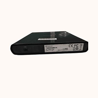 Refurbished Transcend Portable External USB DVD Writer (TS8XDVDS-K)