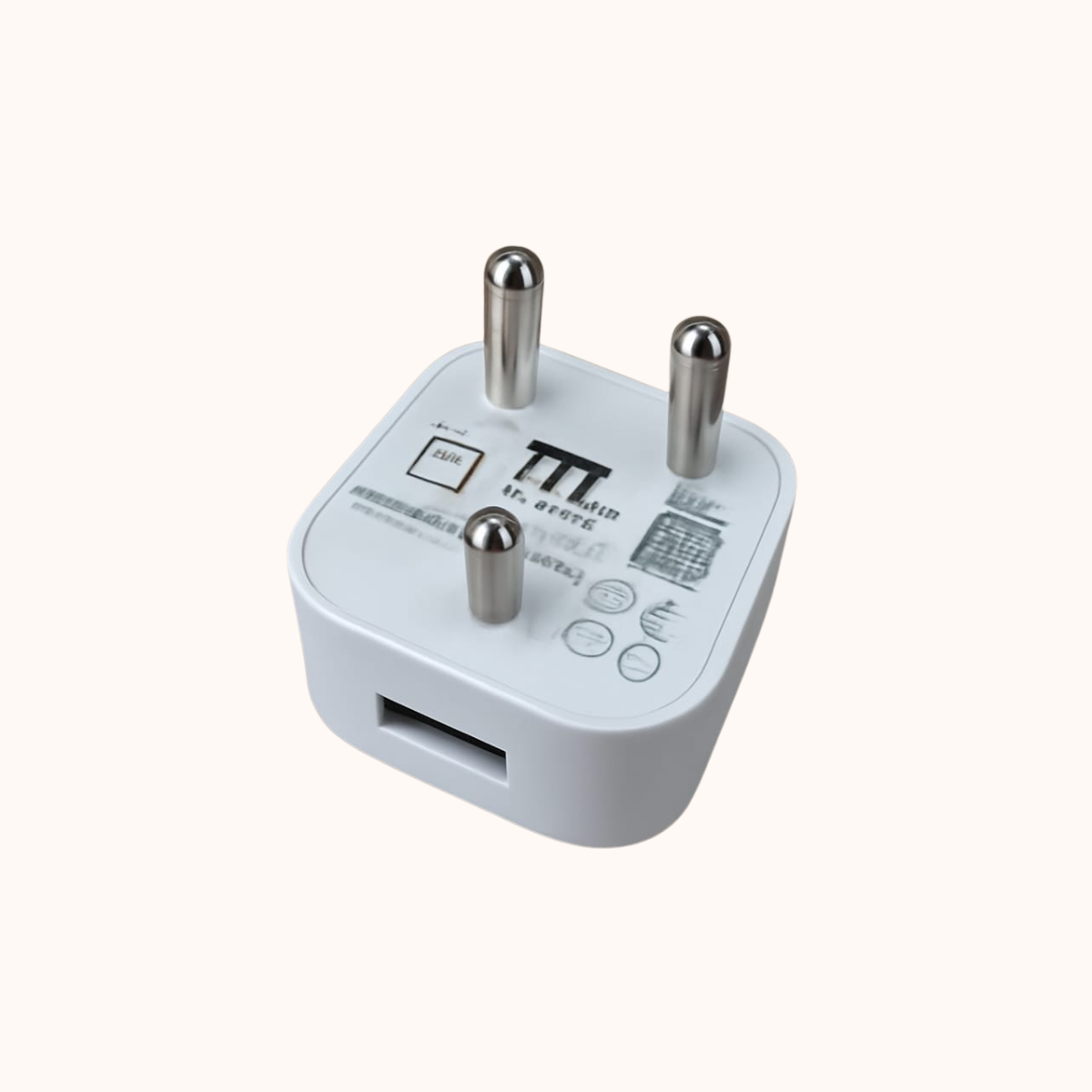 Refurbished ZTE 10 W Wall Charger for Mobile with Detachable Cable NU-A5010A-I