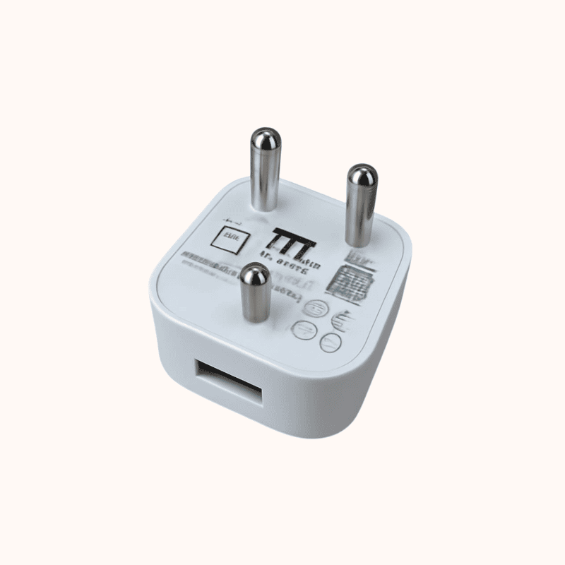 Refurbished ZTE 10 W Wall Charger for Mobile with Detachable Cable NU-A5010A-I
