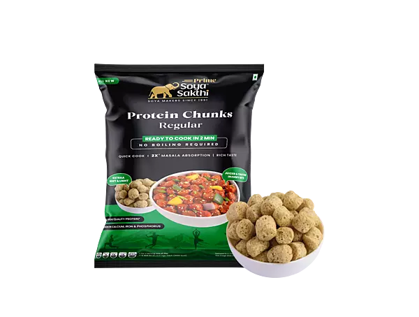 Soya Sakthi Prime Protein Chunks Regular-100g