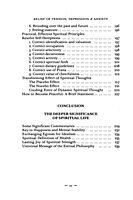 Relief of Tension, Depresssion and Anxiety through Spiritual Living