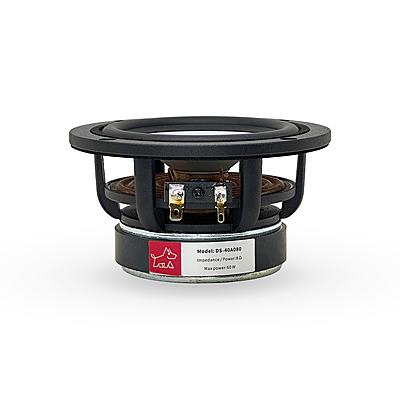 DS-40A080 Mid Woofer 4" 8Ohms 60 Watts aluminium cone(1 Pcs) LIMITED EDITION DS-40A080 Mid Woofer 4" 8Ohms 60 Watts aluminium cone(1 Pcs) LIMITED EDITION