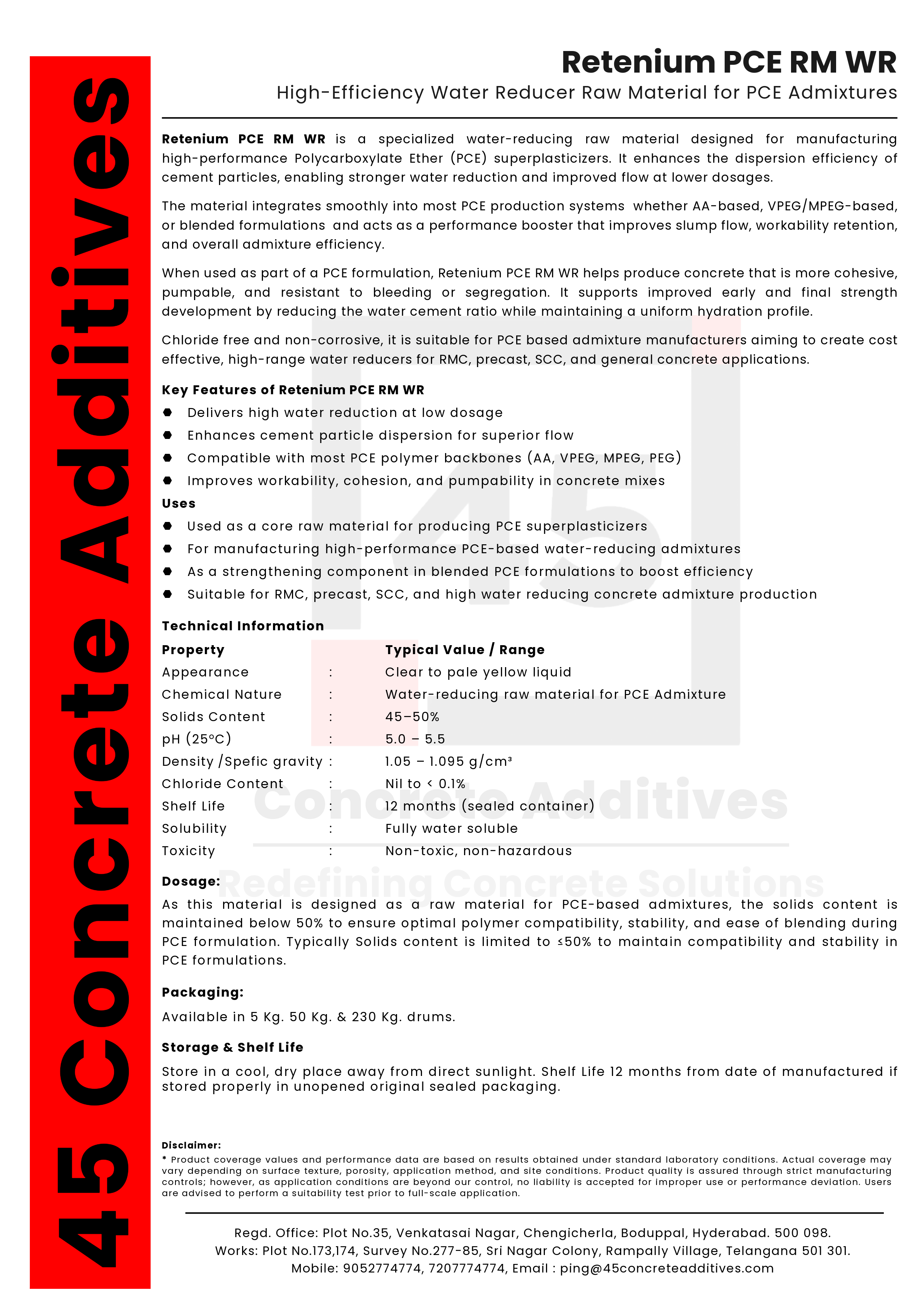 Retenium PCE RM WR