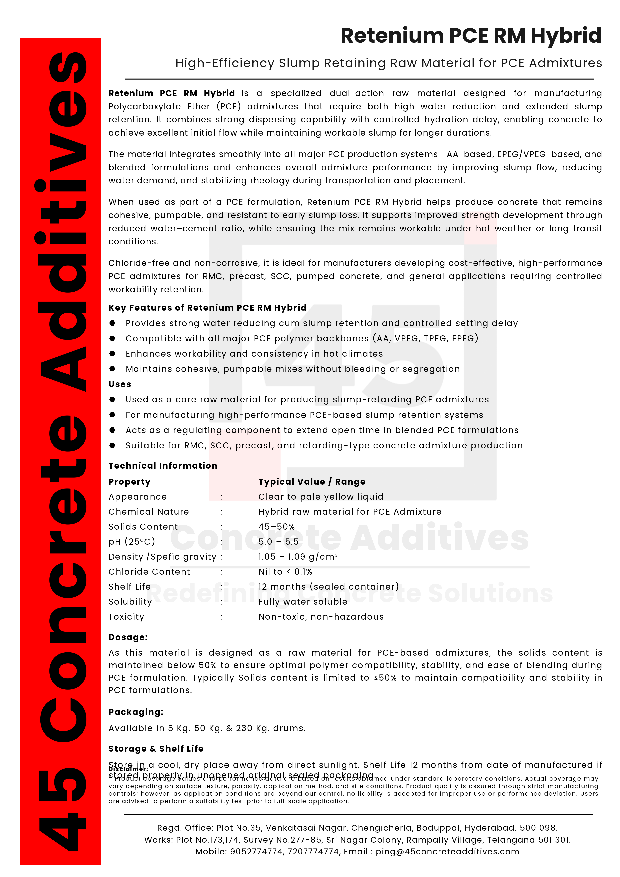 Retenium PCE RM Hybrid