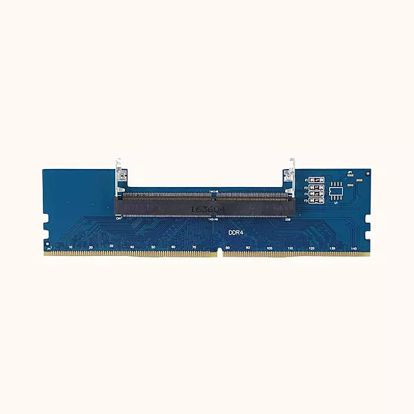 Reverse Laptop SO-DDR4 Memory RAM to Desktop DDR4 Tester Protection Adapter Card 5600MHz - BJD REVERSE