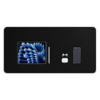 Scarters Reversible Deskspread 90×45cm | Dual-Tone PU Leather Desk Mat | Anti-Slip, Water-Resistant Desk Pad for Office & Home Scarters Reversible Deskspread 90×45cm | Dual-Tone PU Leather Desk Mat | Anti-Slip, Water-Resistant Desk Pad for Office & Home