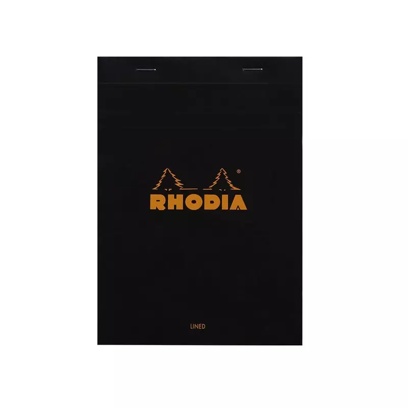 RHODIA Notepad 148mm X 210mm Soft Touch Pad A5 Note Pad Ruled 140 Pages (Black) RHODIA Notepad 148mm X 210mm Soft Touch Pad A5 Note Pad Ruled 140 Pages (Black)