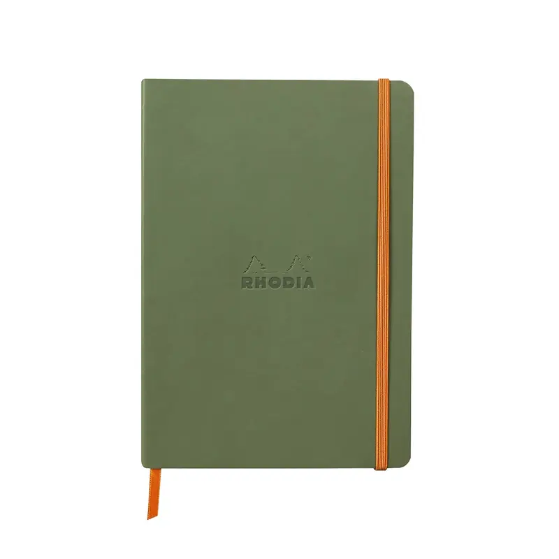 Rhodia Rhodiarama Softcover Notebook A5 Sage DOT GRID Rhodia Rhodiarama Softcover Notebook A5 Sage DOT GRID