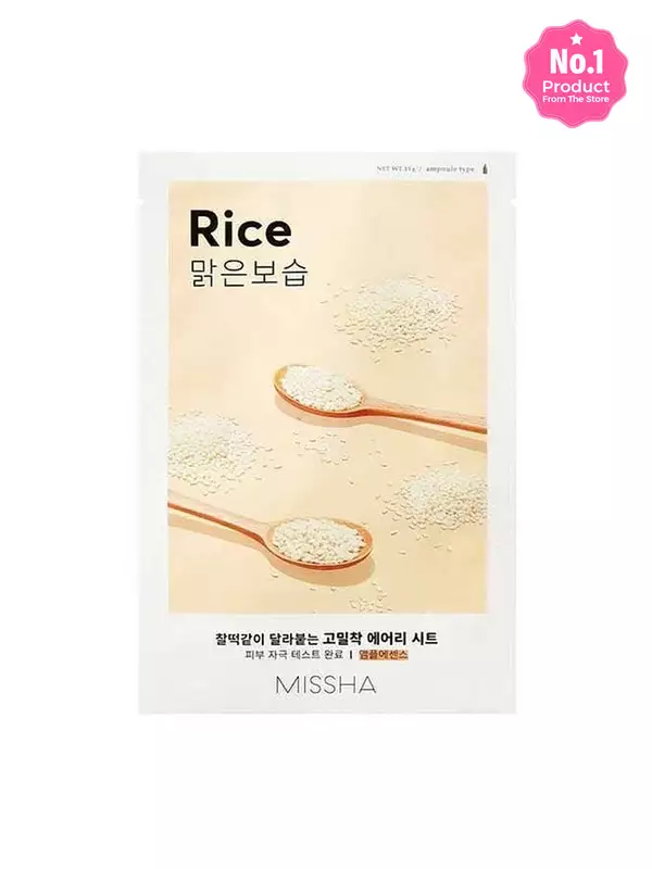 MISSHA AIRY FIT SHEET MASK (RICE)