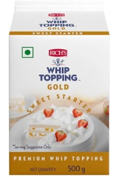 Rich Whipping Cream Gold 500 gms