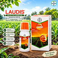 Bayer LAUDIS® Herbicide (Tembotrione 34.4% SC / 420 SC) | Vetrivel Agro Services