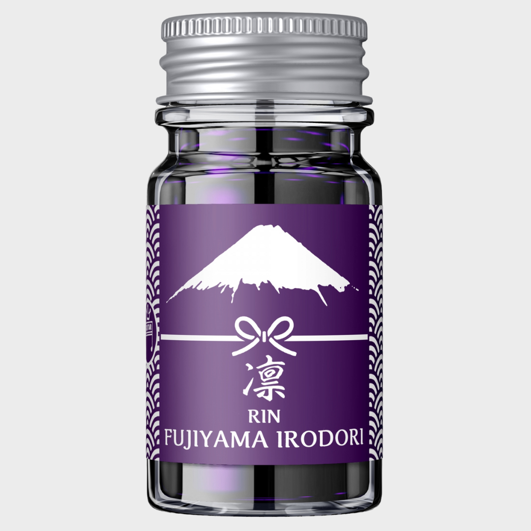 Teranishi Chemical | Ink | 12ml | Guitar | Fujiyama Irodori | For Fountain Pen | Rin Purple