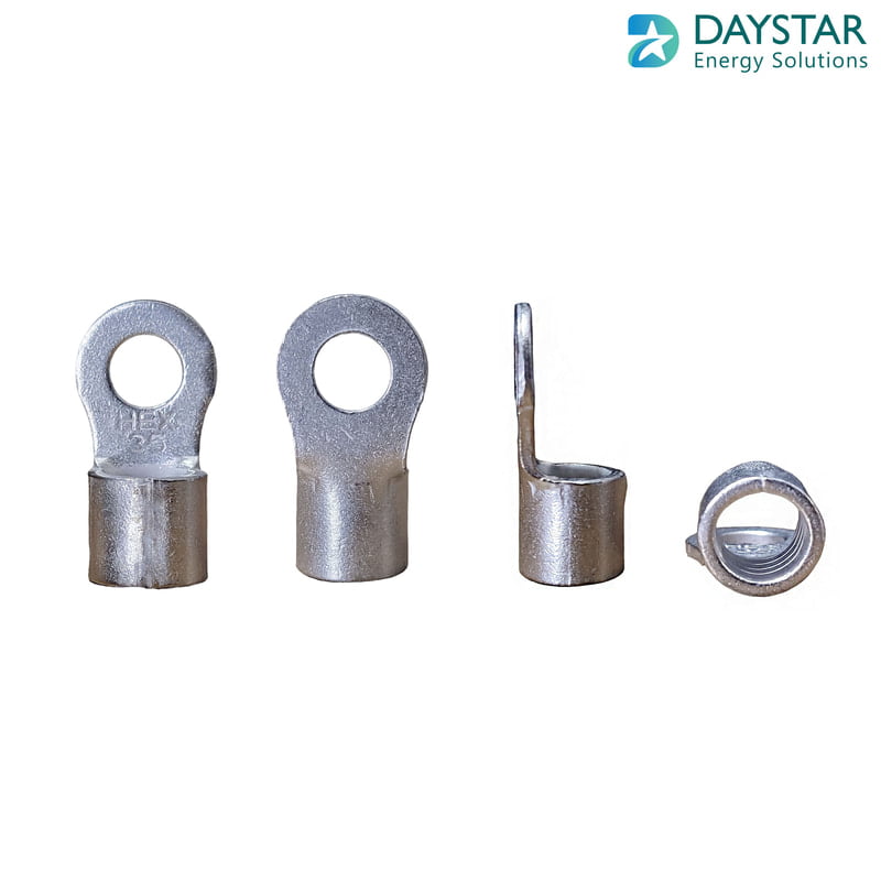 50 sq.mm Ring Type Copper Cable Lugs-Non Insulated (10 nos)