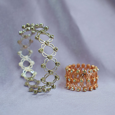 Magic Ring cum Bracelet | 92.5 Silver Rodium plated Magic Ring cum Bracelet | 92.5 Silver Rodium plated