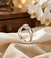 925 Silver Stellar Peak Men's Ring