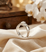 925 Silver Stellar Peak Men's Ring