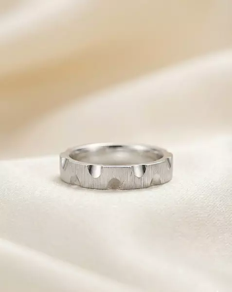 925 Silver Lunar Horizon Unisex Band