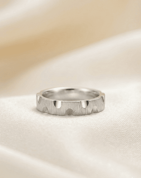 925 Silver Lunar Horizon Unisex Band