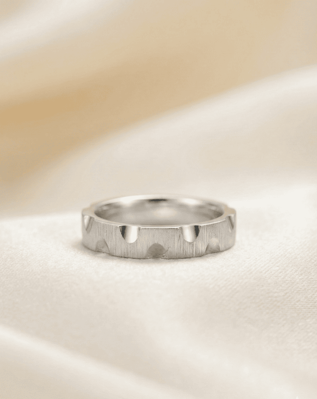 925 Silver Lunar Horizon Unisex Band