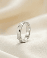 925 Silver Lunar Horizon Unisex Band