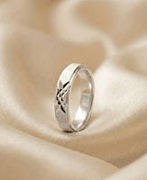 925 Silver Prism Core Men's Band