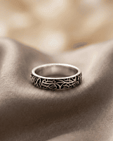 925 Streling Silver Vine Band