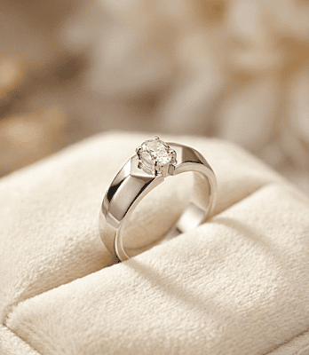 925 Silver Stellar Peak Men's Ring