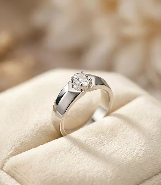 925 Silver Stellar Peak Men's Ring