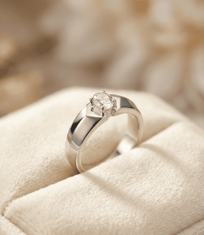 925 Silver Stellar Peak Men's Ring