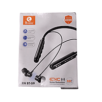 Rivano RN BT 59 Bluetooth Neckband – ENC Calling | Wireless Audio | Comfortable Fit