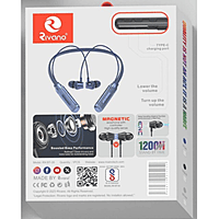 Rivano RN BT 39 Bluetooth Neckband – Wireless Audio | Comfortable Fit | Music & Calls