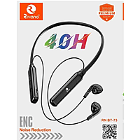 Rivano RN BT 73 Bluetooth Neckband – Wireless Audio | Comfortable Fit | Music & Calls