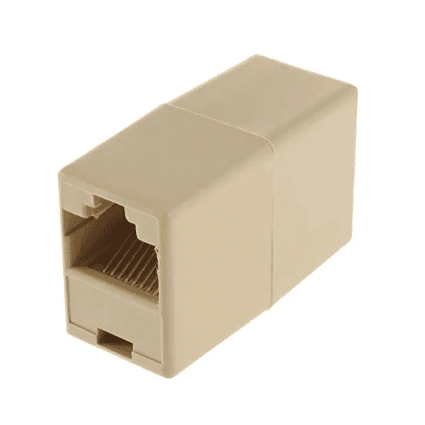 RJ45 Connector Telephone Wall Jack Splitter, Triplex Line LAN Network Cable Adaptor, Ethernet Splitter Connector & Separator