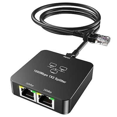 Rj45 Gigabit Network Splitter Rj45 Gigabit Network Splitter