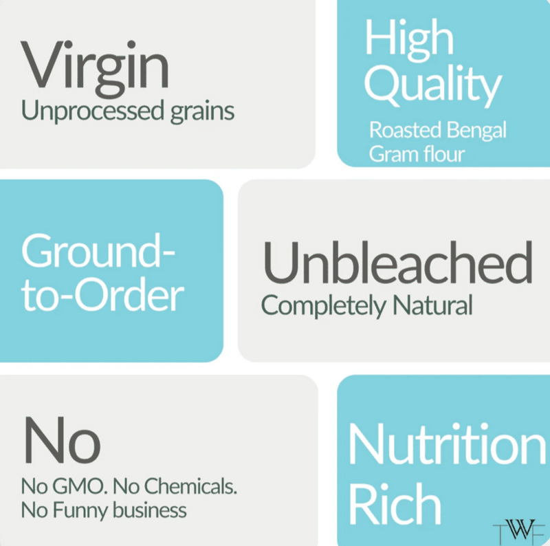 Channa Sattu Flour 1 Kg - TWF