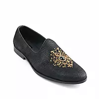 Romano Men's Embroidered Ethnic Loafers