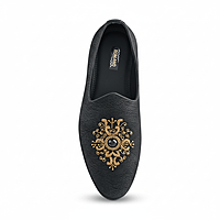 Romano Men's Embroidered Ethnic Loafers