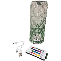 Zigdeal Rose Diamond Table Lamp – Crystal Touch Lamp | Elegant Lighting | Home Décor