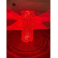 Zigdeal Rose Diamond Table Lamp – Crystal Touch Lamp | Elegant Lighting | Home Décor