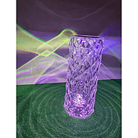 Zigdeal Rose Diamond Table Lamp – Crystal Touch Lamp | Elegant Lighting | Home Décor