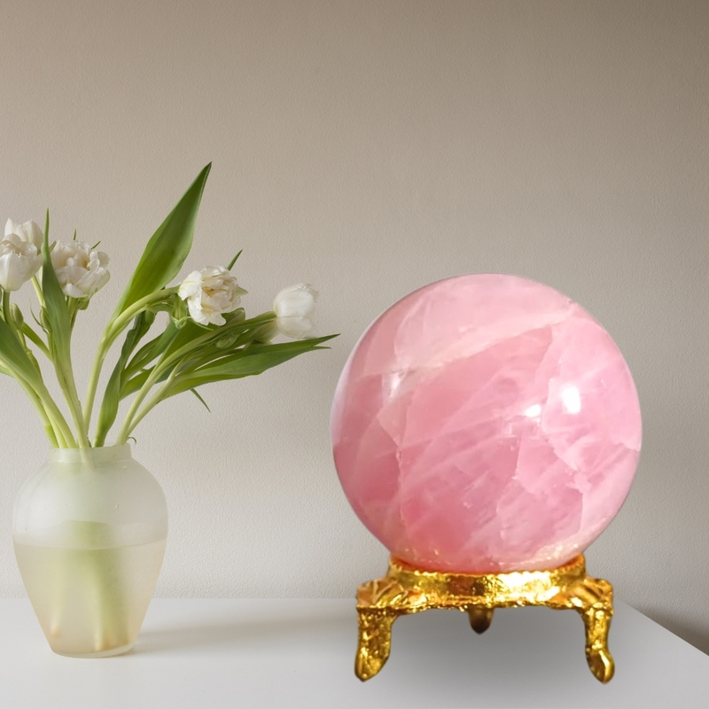 Rose Quartz Sphere